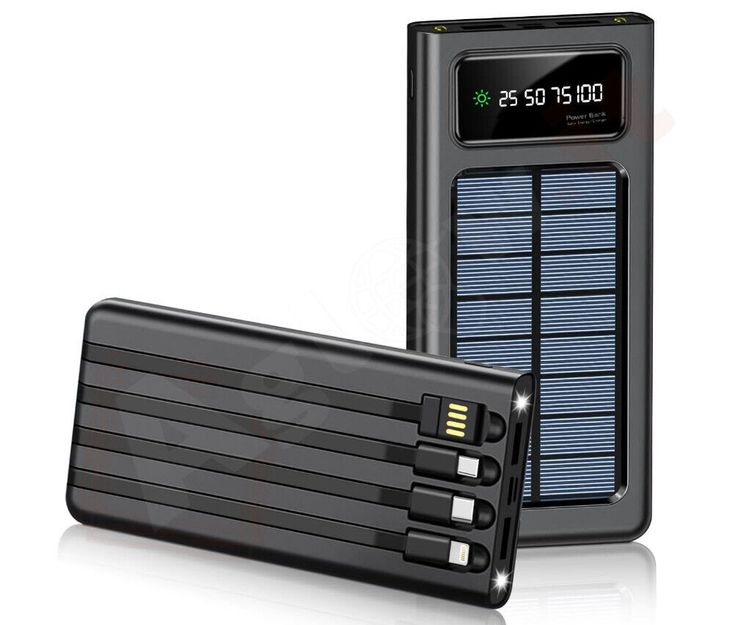 Solar Built Power Bank-4 In 1 Super Technology